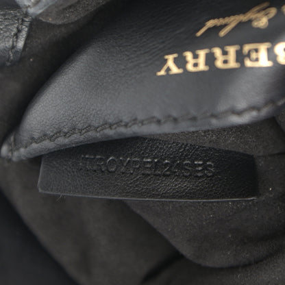 Burberry Soft Grain Calfskin Baby Bridle Saddle Bag Black 7 of 11