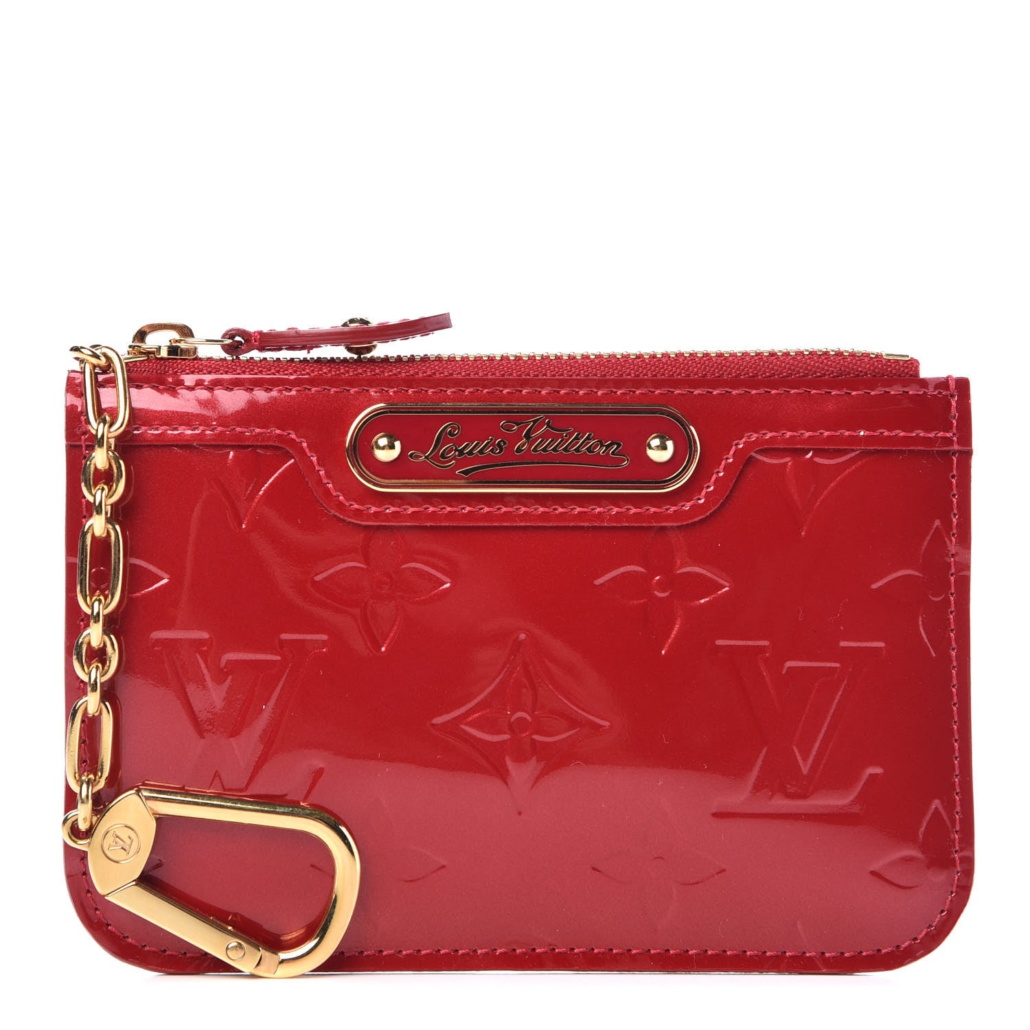 Louis Vuitton Vernis Key Pouch Pomme D'Amour 1 of 7