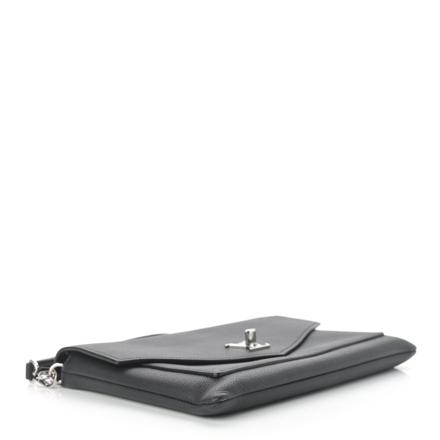 Soft Calfskin My Lockme Pochette Black