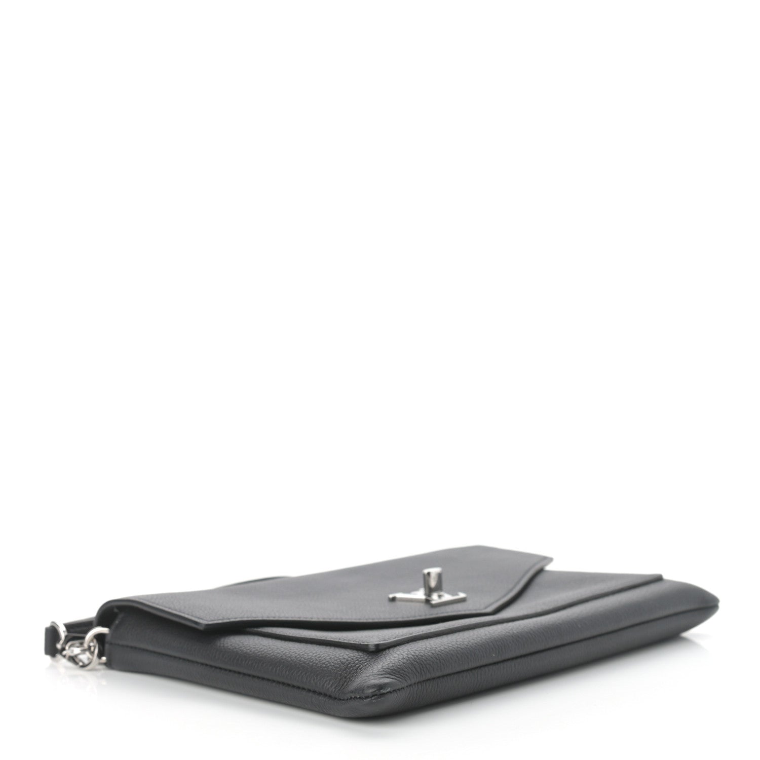 Louis Vuitton Soft Calfskin My Lockme Pochette Black 4 of 10