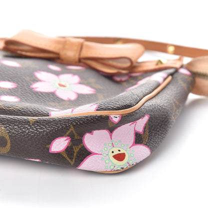 Louis Vuitton Monogram Cherry Blossom Pochette Accessories Brown 9 of 9