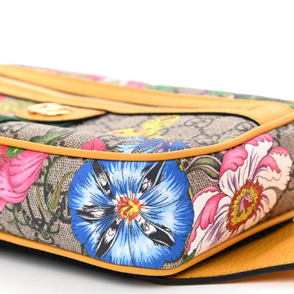 Gucci GG Supreme Monogram Flora Medium Ophidia Belt Bag Beige Multicolor Crop 10 of 10