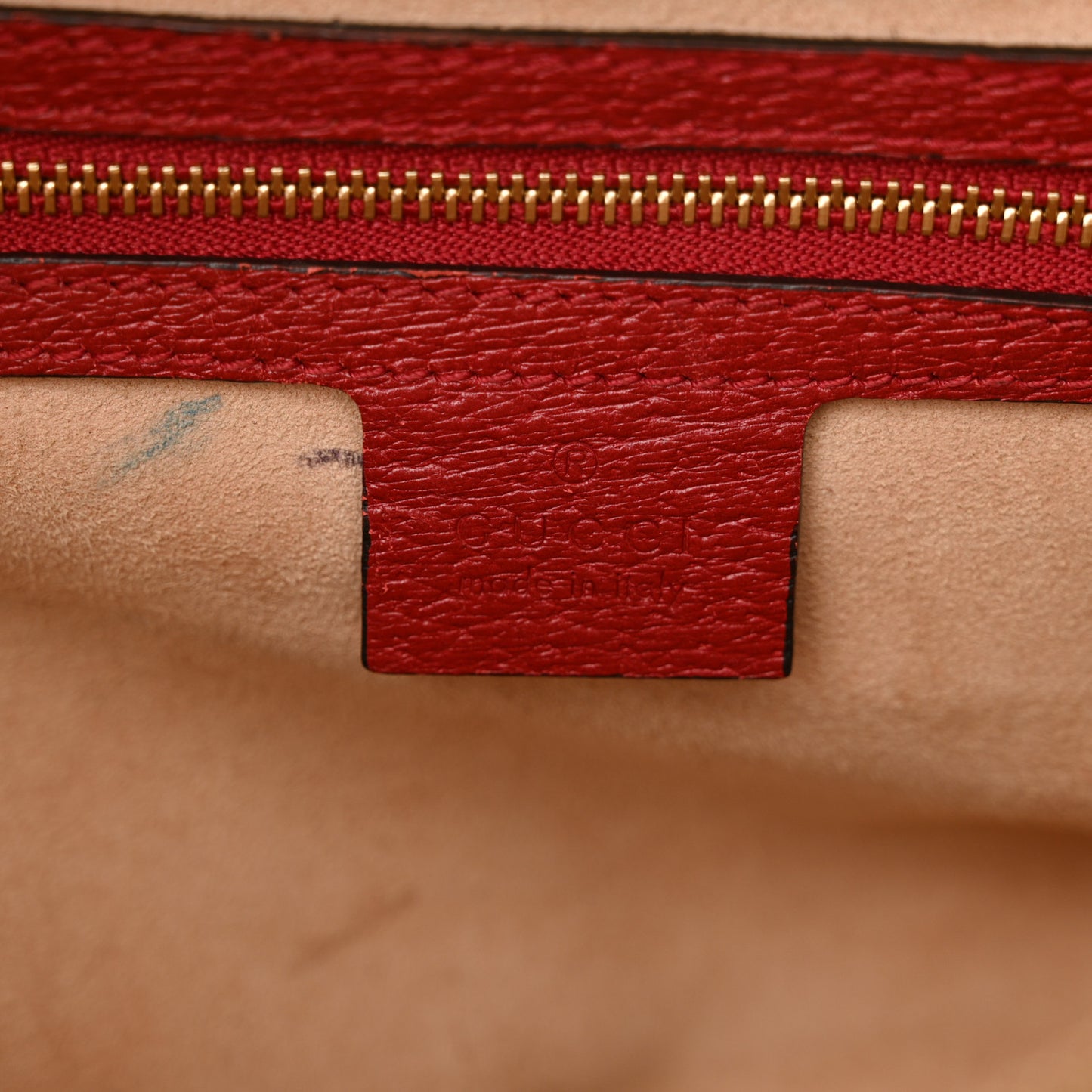 GG Supreme Monogram Flora Web Small Ophidia Top Handle Shoulder Bag Hibiscus Red