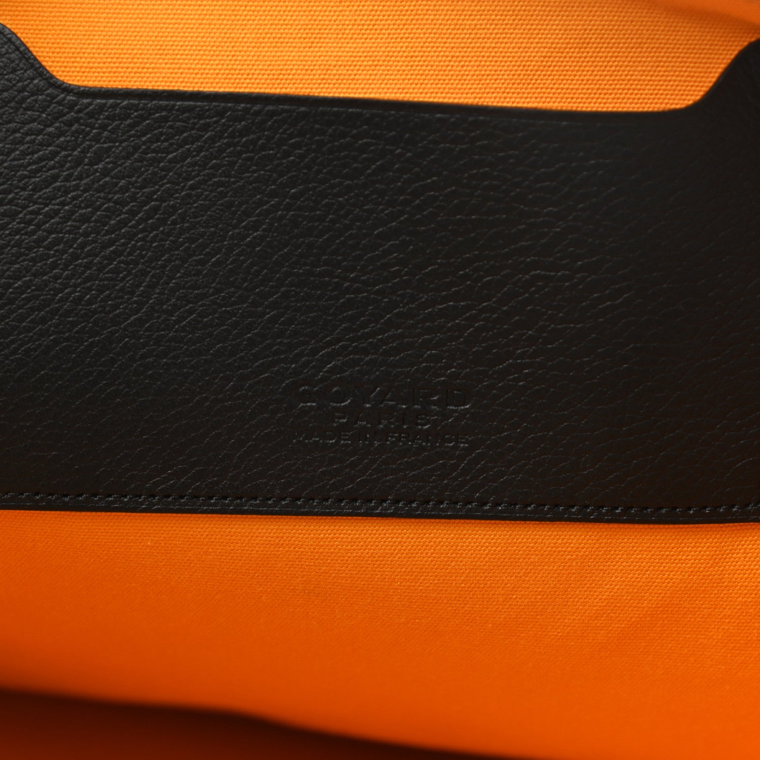 Goyard Goyardine Senat Pochette GM Black 6 of 7