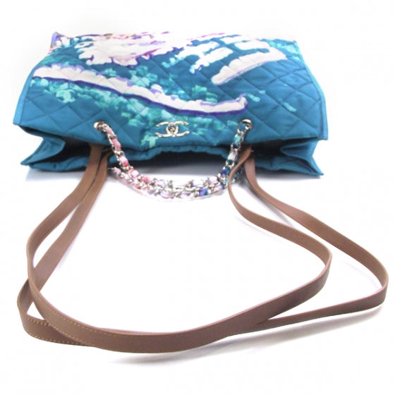 Canvas Quilted Large Watercolor Tote