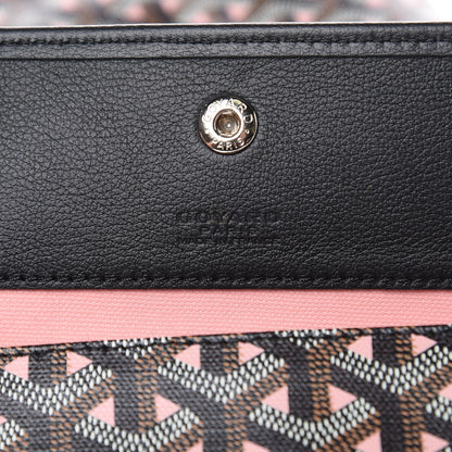 Goyard Goyardine Saint Louis Claire Voie PM Black Rose Pink 6 of 9