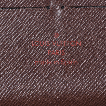 Louis Vuitton Damier Ebene Zippy Organizer Wallet 6 of 7
