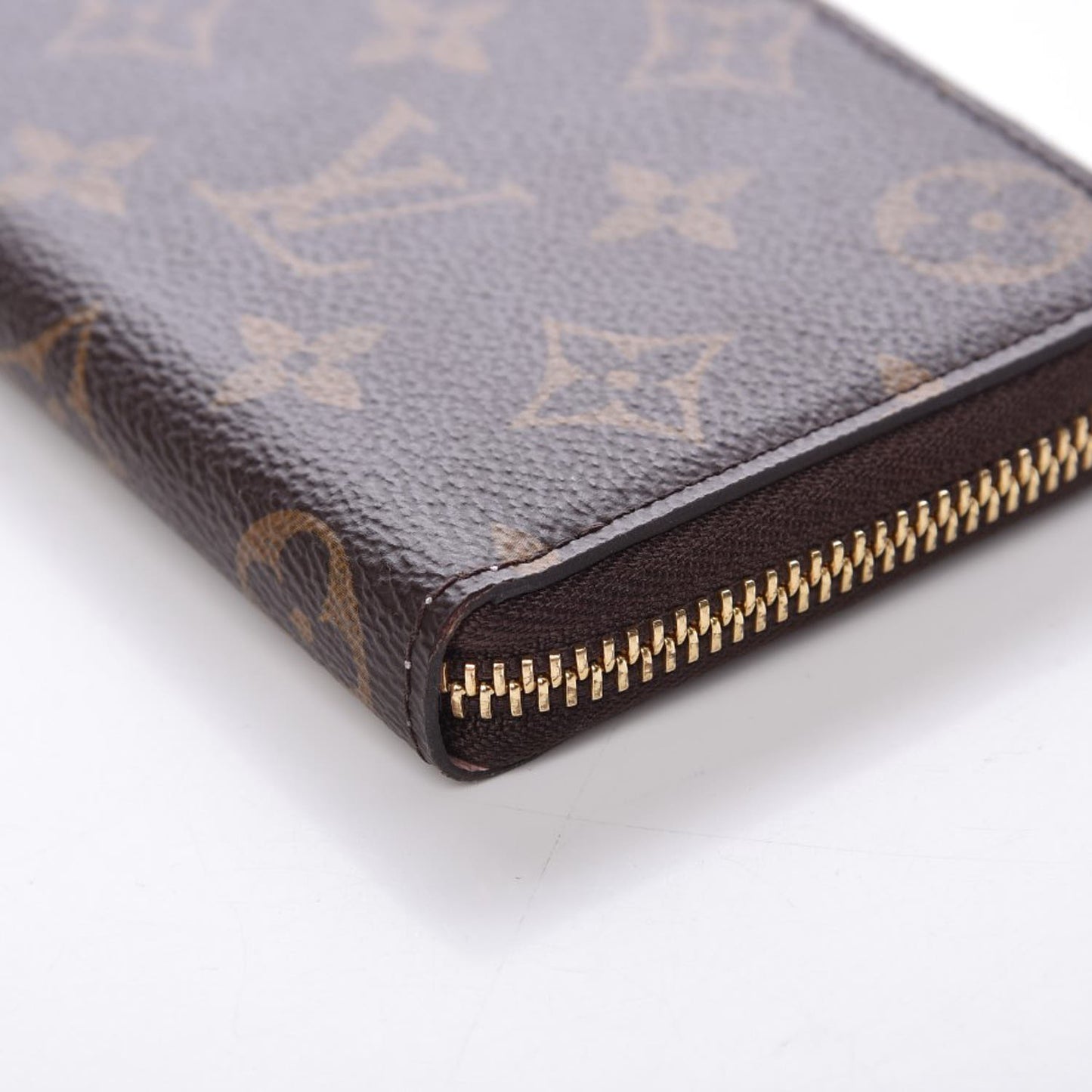 Monogram Clemence Wallet Rose Ballerine