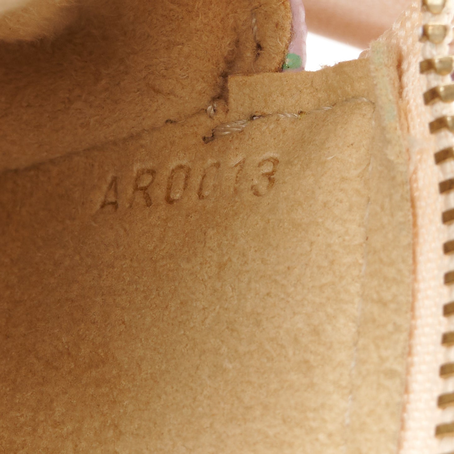 Monogram Cherry Blossom Pochette Accessories Brown