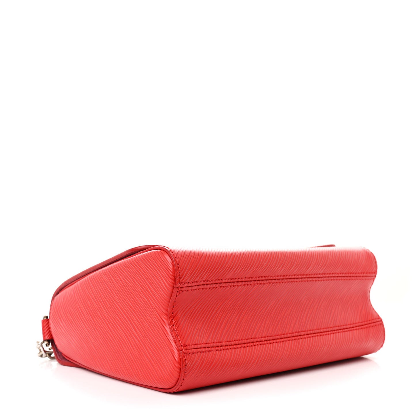 Epi Twist Shoulder Bag MM Coquelicot