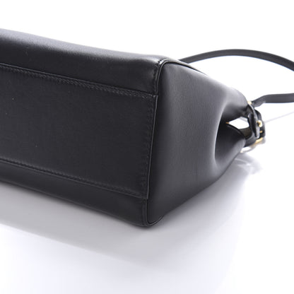 Fendi Nappa Mini Peekaboo Iconic Satchel Black 7 of 10