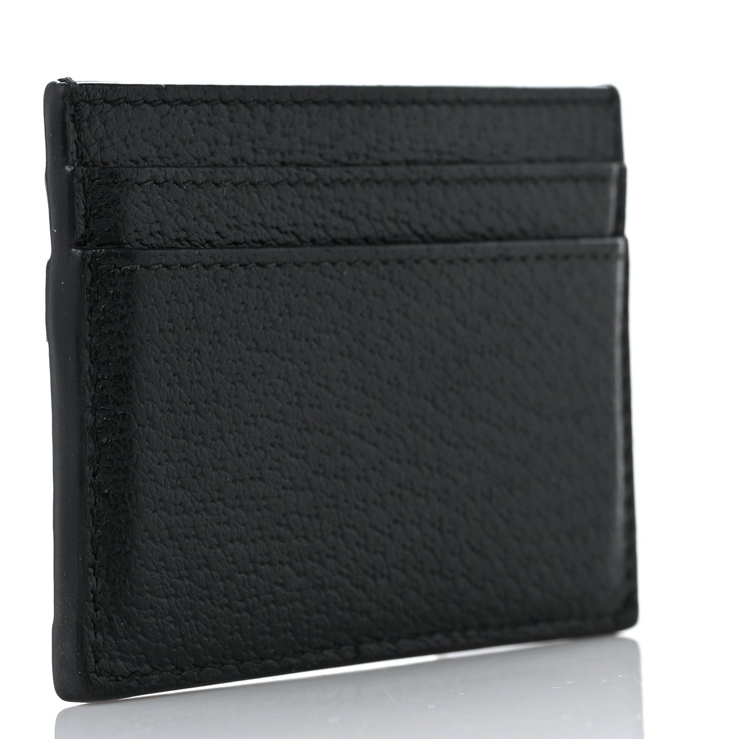 Calfskin Web GG Ophidia Card Holder Black