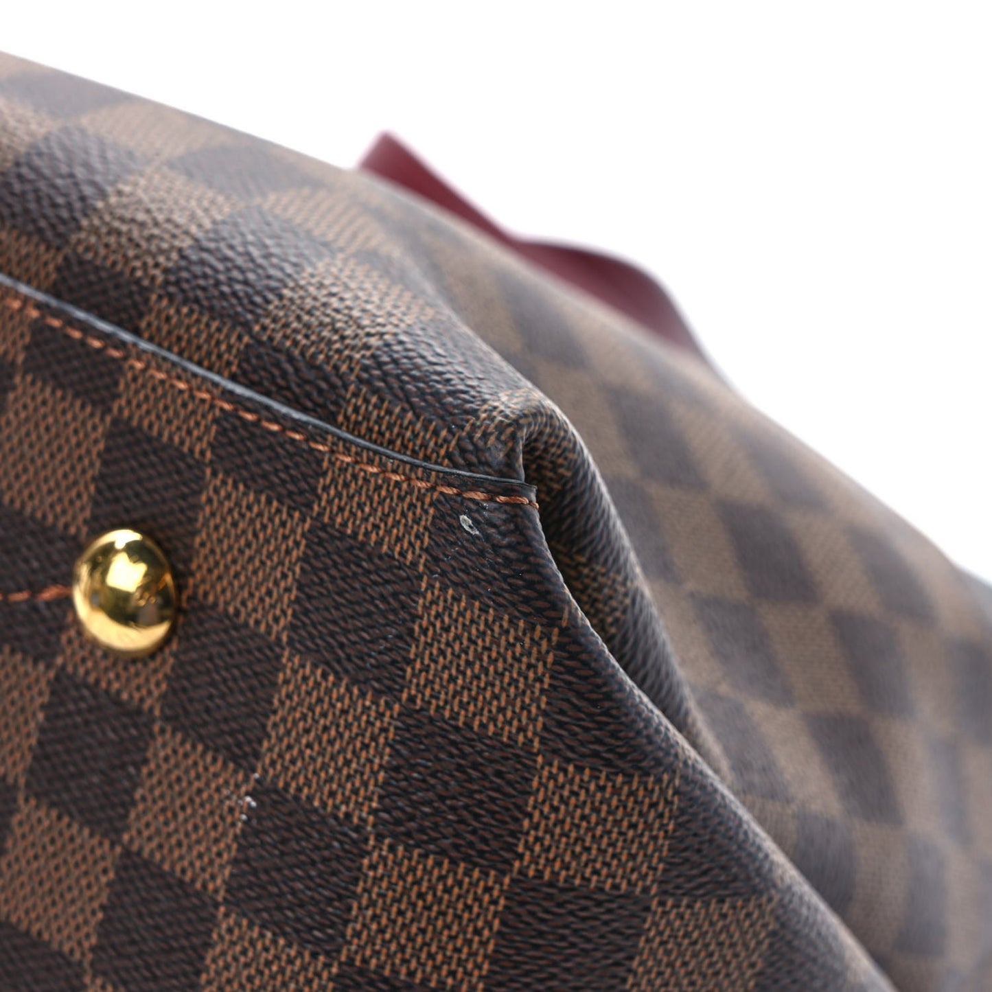 Damier Ebene Calfskin Maida Black