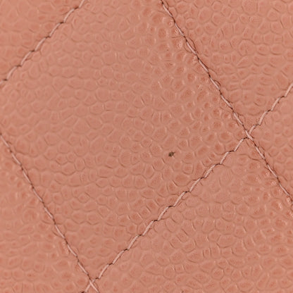 Chanel Caviar Quilted XL Jumbo Single Flap Light Pink 15 of 16