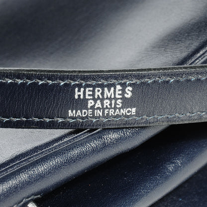 Hermes Box Kelly Retourne 32 Indigo 12 of 28
