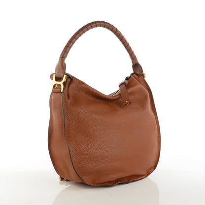Chloe Calfskin Medium Marcie Hobo Tan 3 of 8