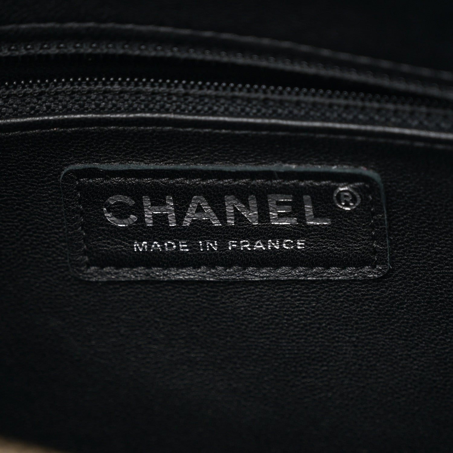 Chanel Wool Calfskin Medium Gabrielle Hobo Black White 6 of 10