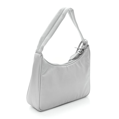 Prada Tessuto Nylon Mini Re-Edition 2000 Bag Fiordaliso 3 of 10