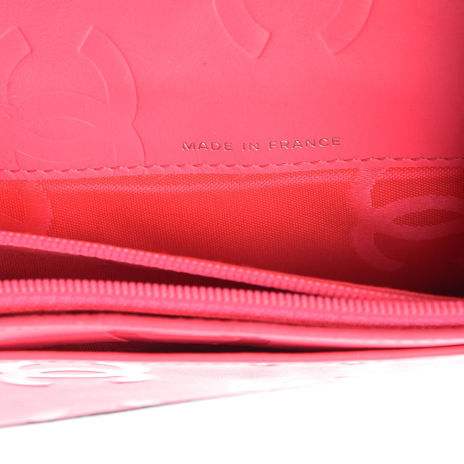 Chanel Calfskin Quilted Cambon Yen Wallet Black 7 of 10