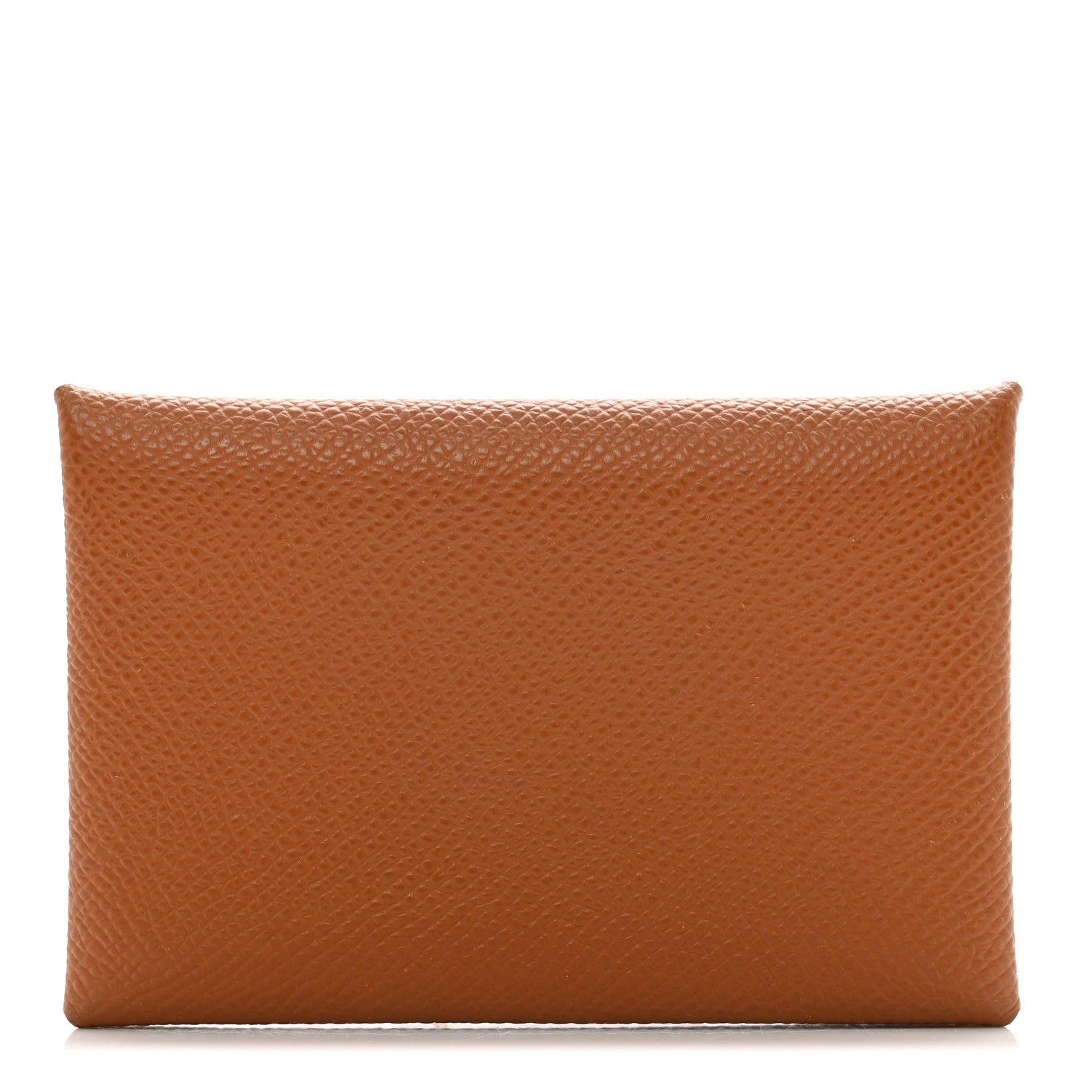 Hermes Epsom Calvi Card Case Gold 1 of 7