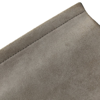 Chloe Calfskin Suede Medium Faye Shoulder Bag Motty Grey 12 of 15