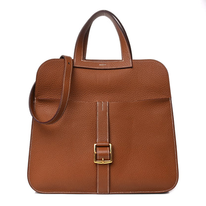 Hermes Taurillon Clemence Halzan 31 Gold 1 of 9