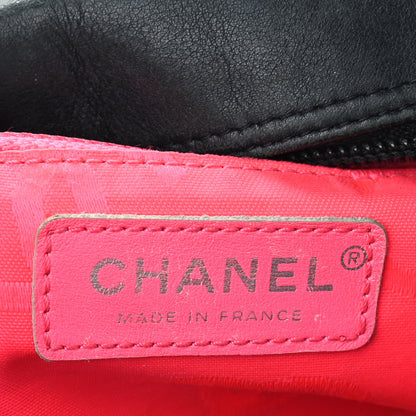 Chanel Calfskin Quilted Large Cambon Bowler Black 6 of 14