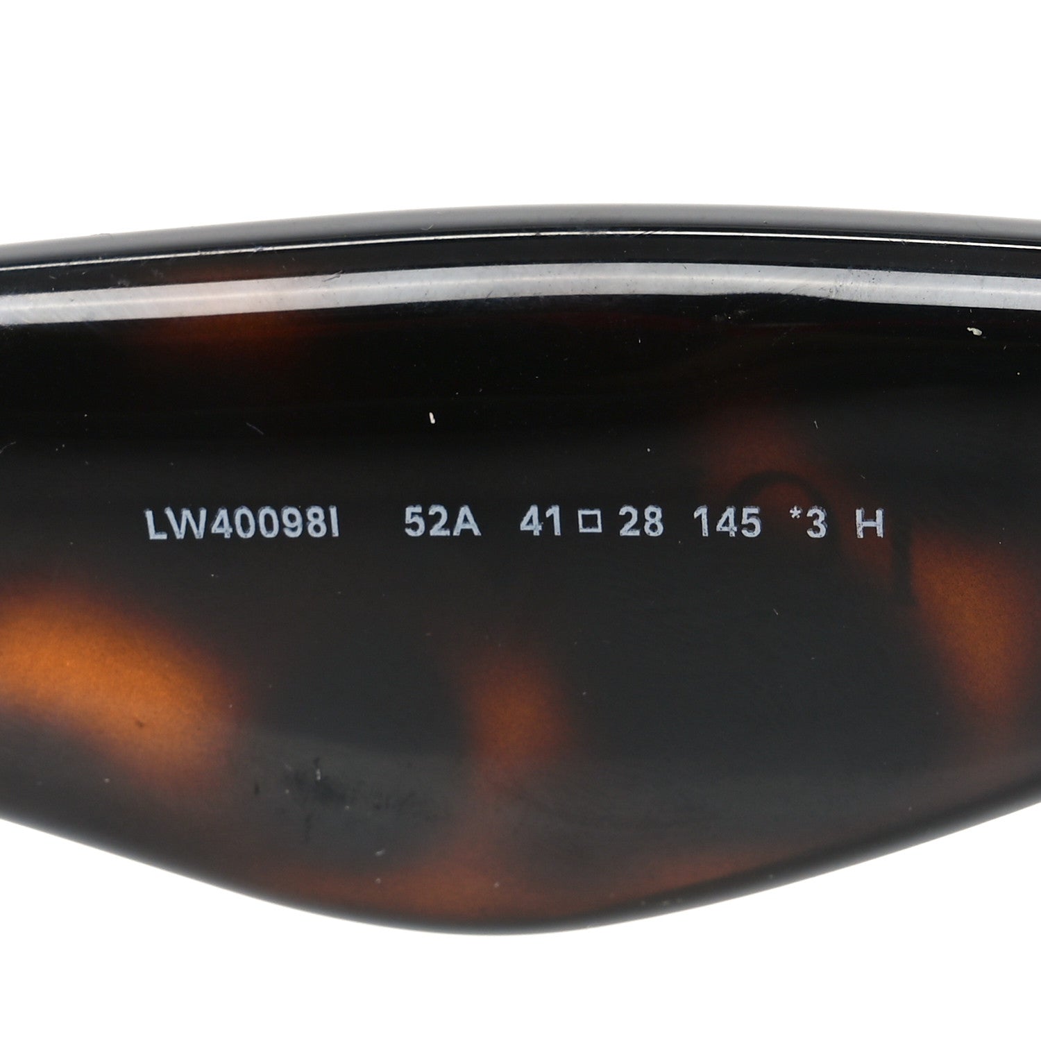 Loewe Acetate Inflated LW400981 Square Sunglasses Tortoise 6 of 6