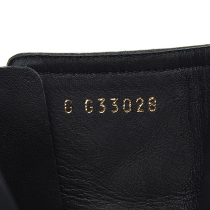 Chanel Lambskin Chain CC Short Boots 37.5 Black 8 of 13