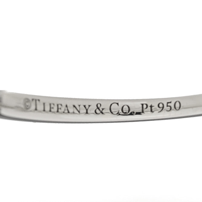 Tiffany Platinum Diamond .23ct Tiffany True Engagement Ring 47 4 5 of 6