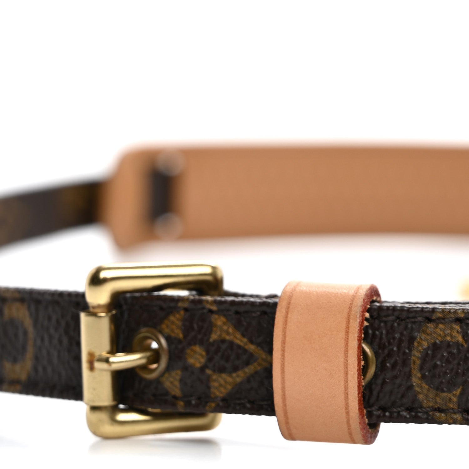 Louis Vuitton Monogram 16mm Adjustable Shoulder Strap 5 of 5