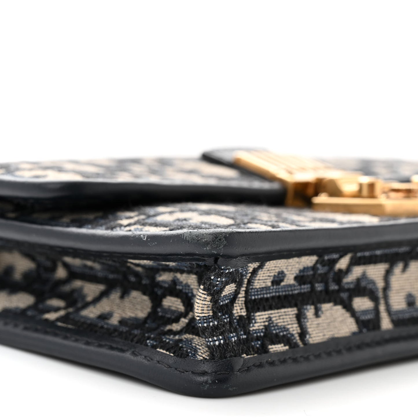 Oblique DiorAddict Wallet On Chain Clutch Navy Blue