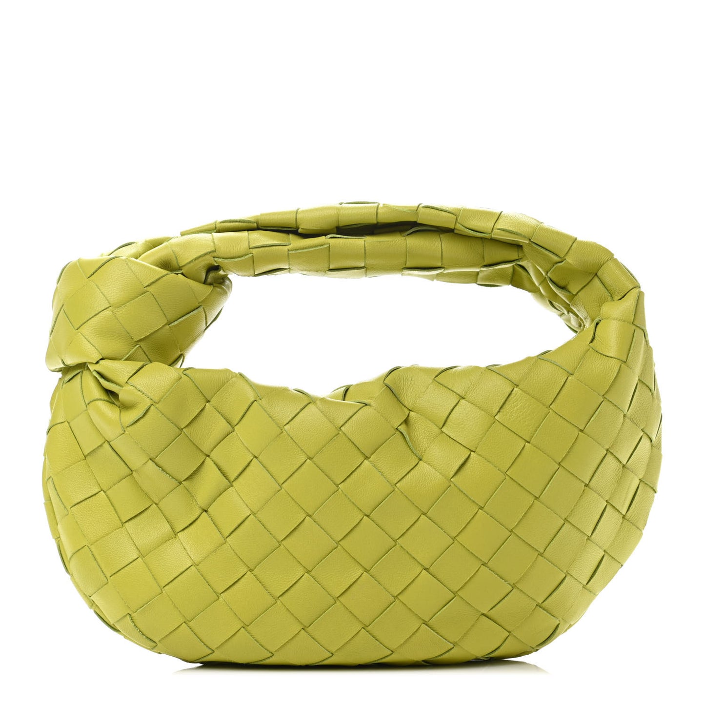 Nappa Intrecciato Mini Jodie Kiwi