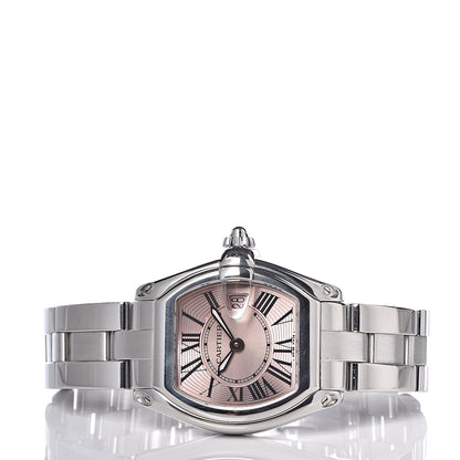 Cartier Stainless Steel 31mm Roadster Quartz Watch Pink 3 of 6