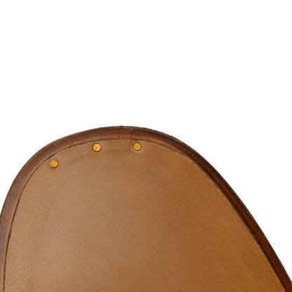 Gucci Mandala Goatskin Mens Horsebit Loafers 11 Brown Sugar 9 of 13