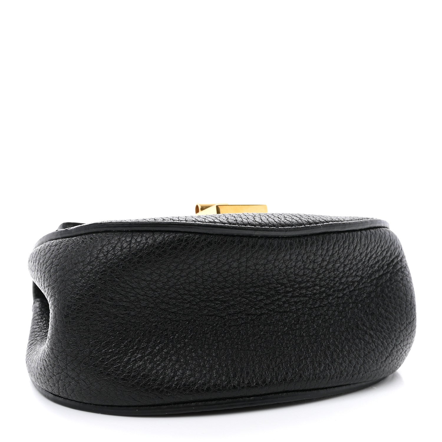 Chloe Grained Lambskin Nano Drew Shoulder Bag Black 4 of 11