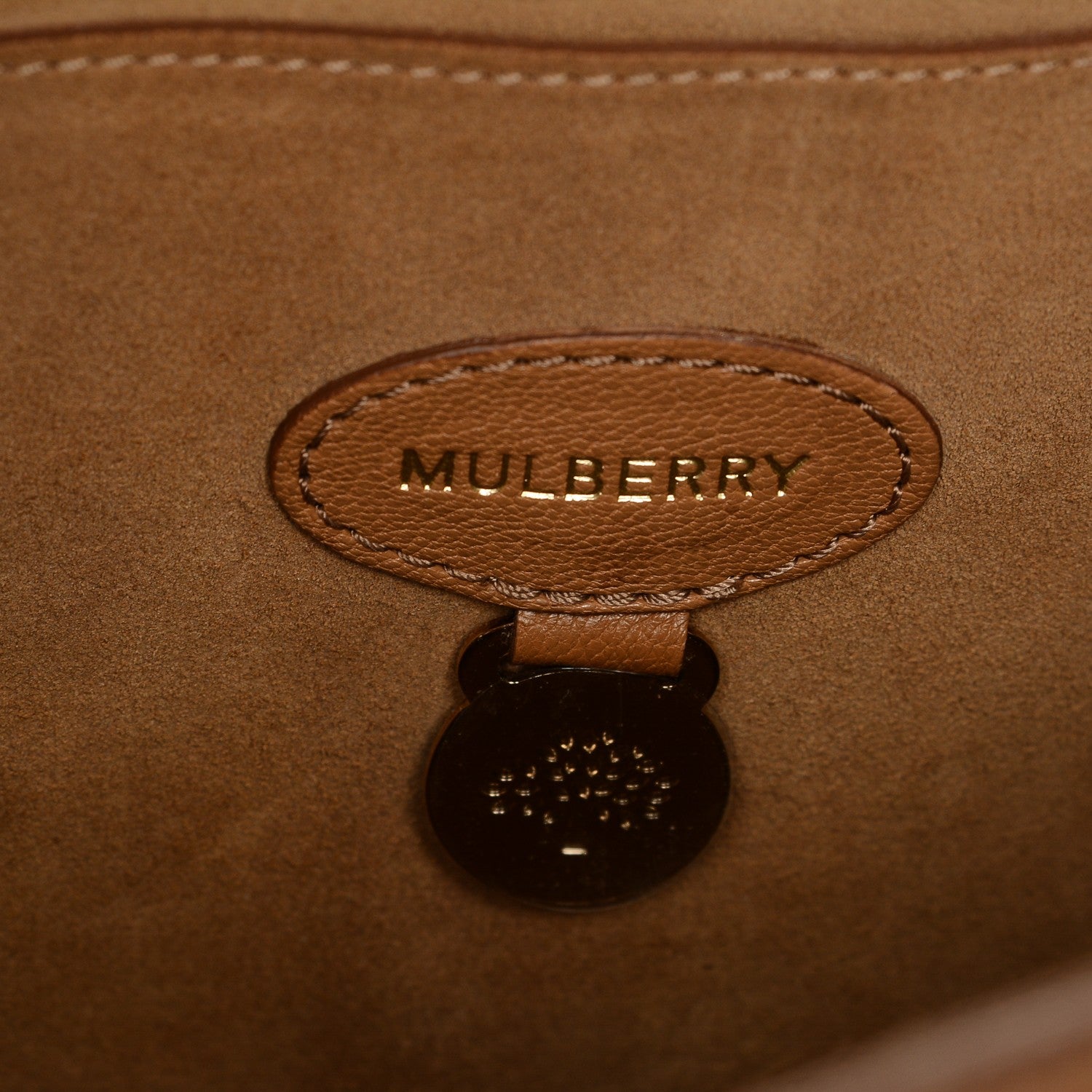 Mulberry Glossy Goat Bayswater Deer Brown 7 of 9