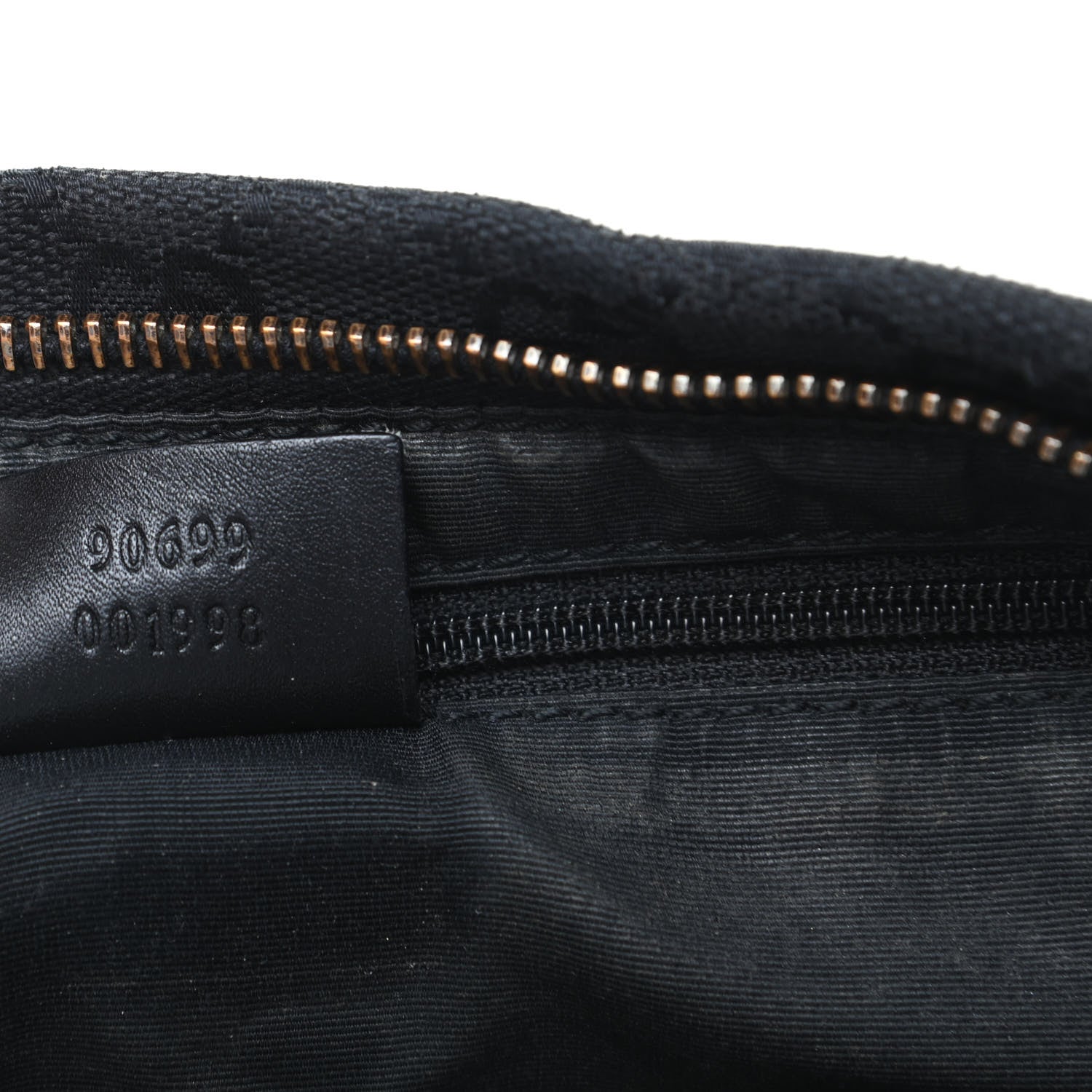 Gucci Monogram Chain Ellington Handbag Black 7 of 7