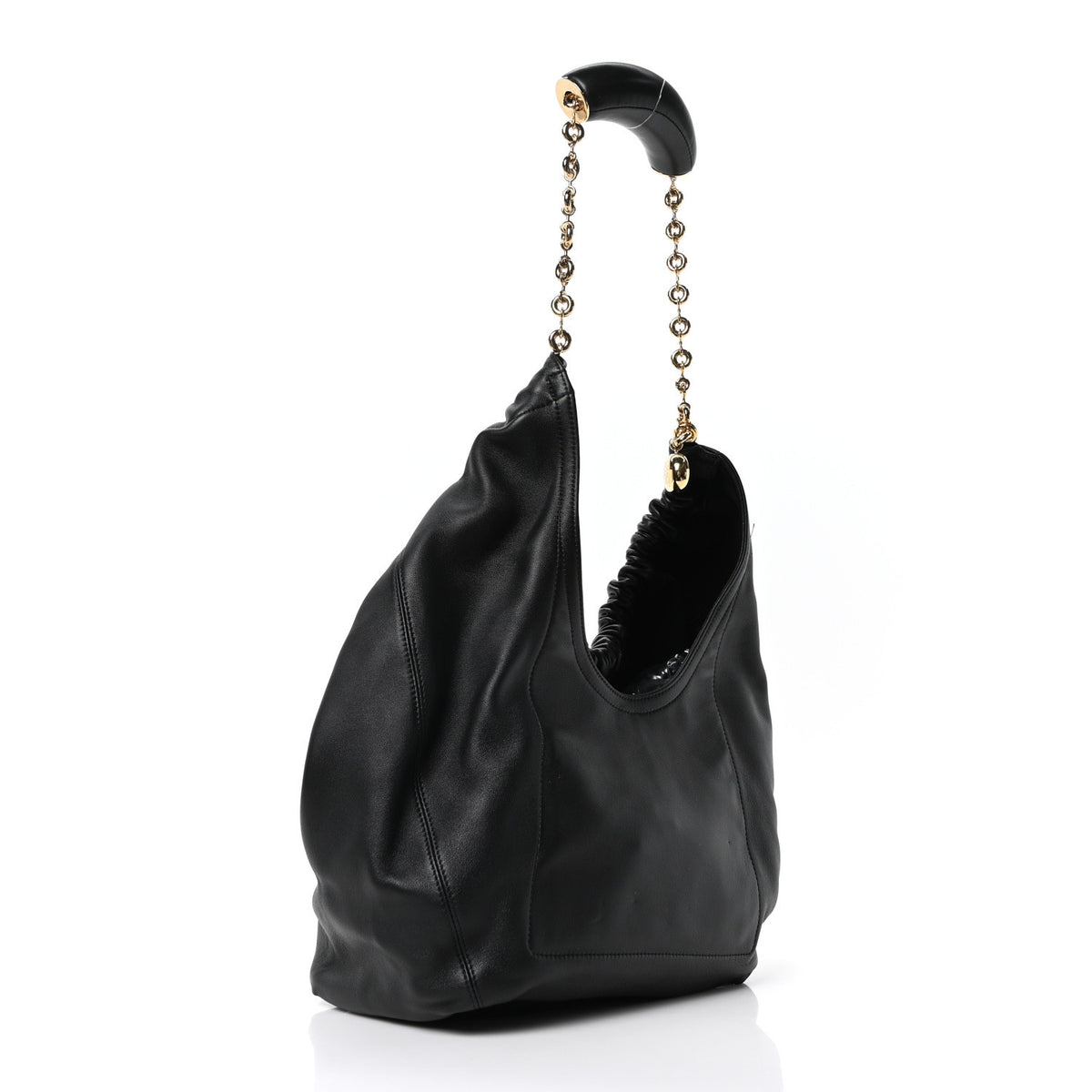 Loewe Buttery Nappa Lambskin Medium Squeeze Bag Black 3 of 10