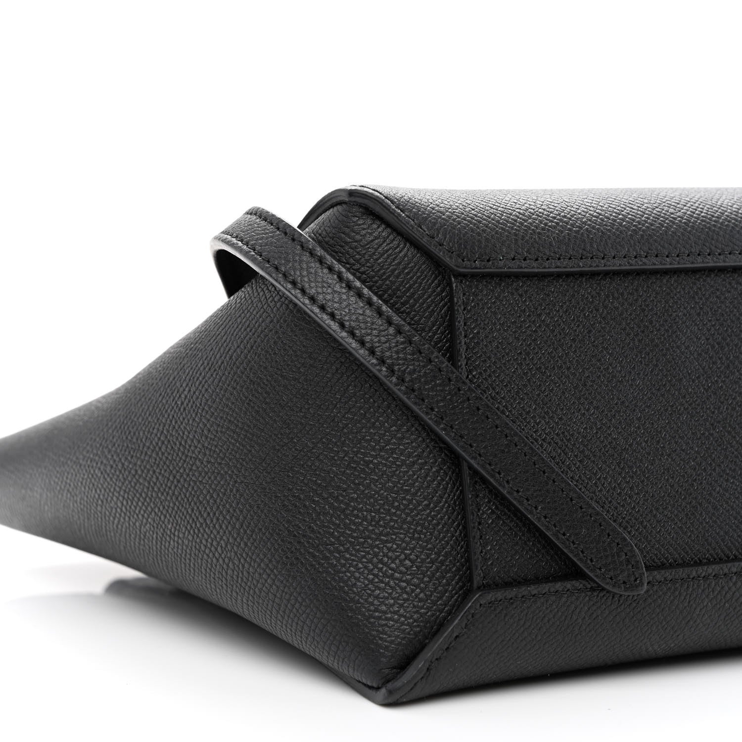 Celine Grained Calfskin Nano Belt Bag Black 9 of 11