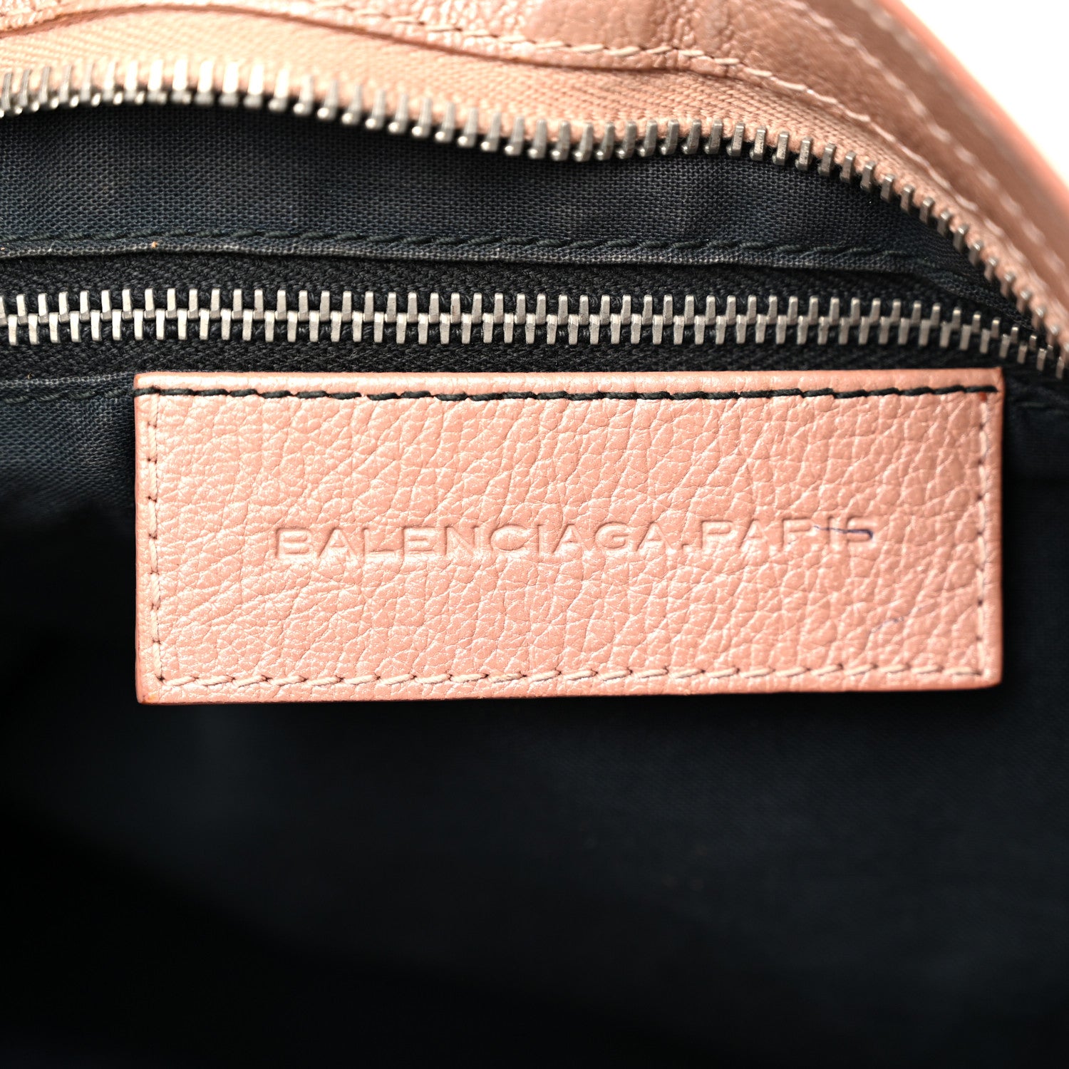 Balenciaga Pearlescent Goatskin Classic Palladium Hardware City Rose Rose Light 7 of 13