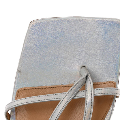 Bottega Veneta Laser Nappa Stretch Multi Strap 90mm Sandals 40 Moon Drop 9 of 9