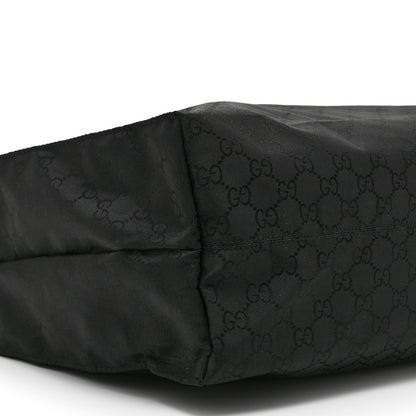 Gucci Nylon Monogram Vertical Tote Black 10 of 11
