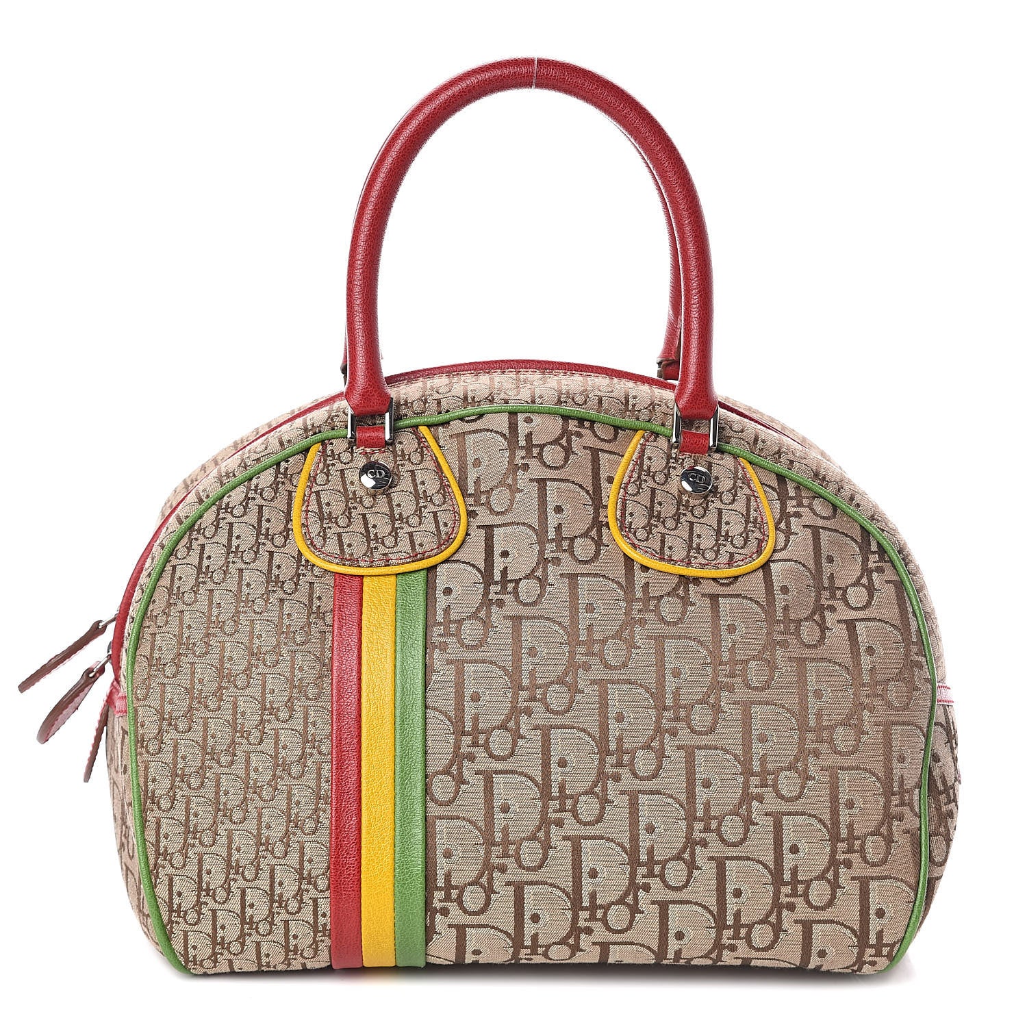 Christian Dior Monogram Rasta Bowler Beige 1 of 10