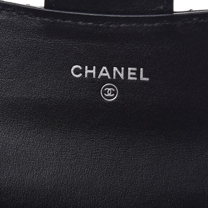 Chanel Aged Calfskin Quilted Reissue Flap Card Holder So Black 6 of 9