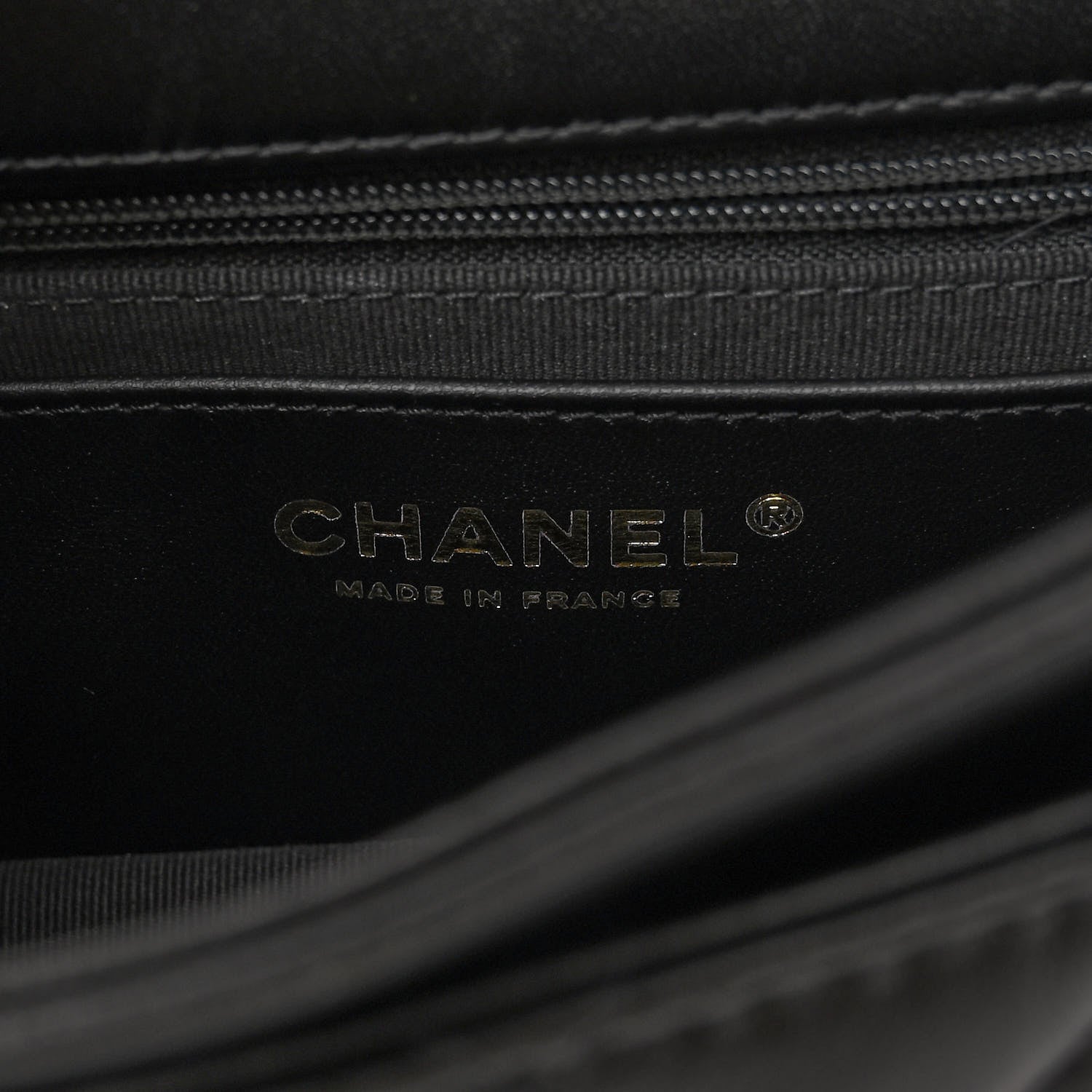 Chanel Lambskin Patent Calfskin Mini Flap Bag Black 6 of 10