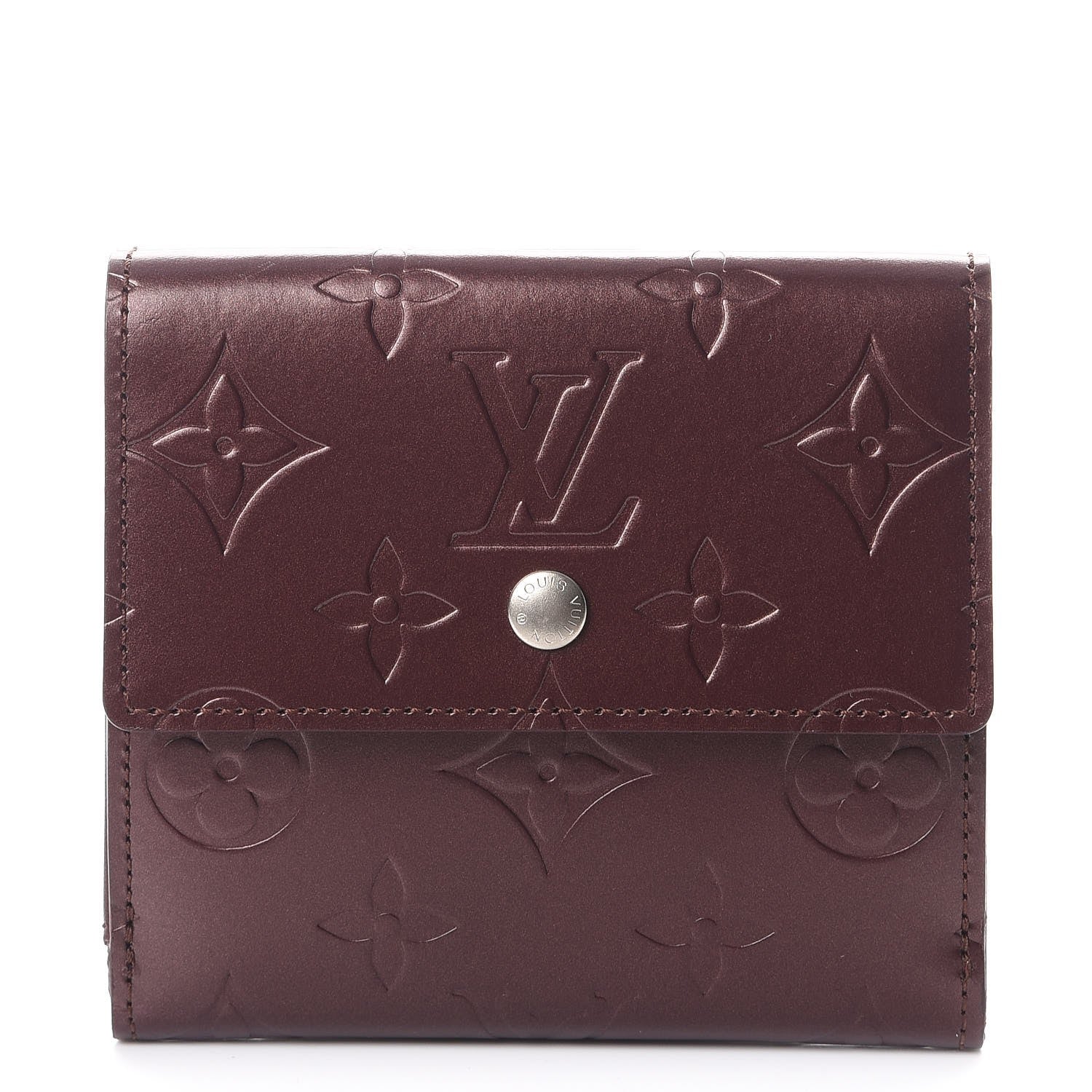Louis Vuitton Mat Monogram Ludlow Wallet Violet 1 of 10