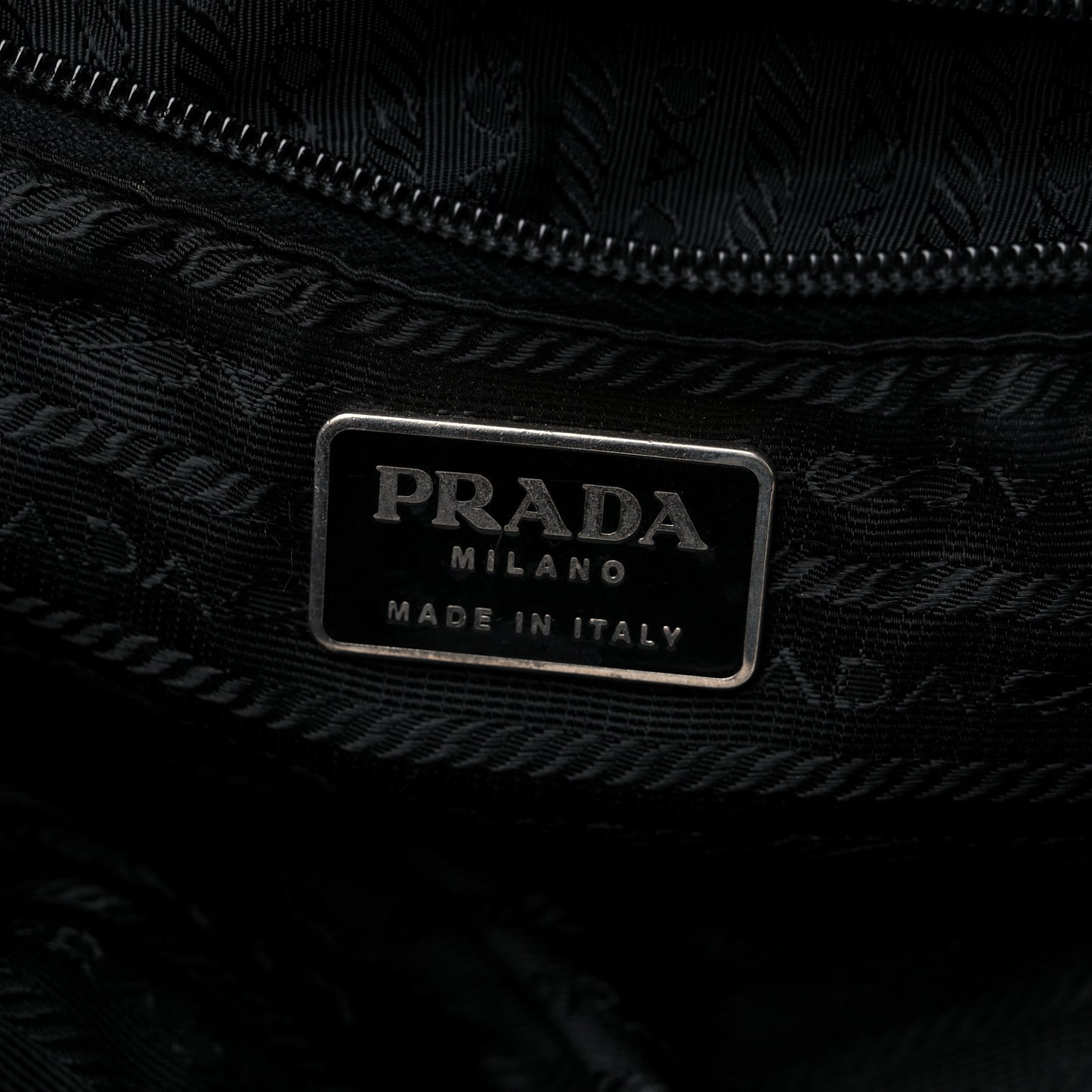 Nylon Vela Medium Backpack Black