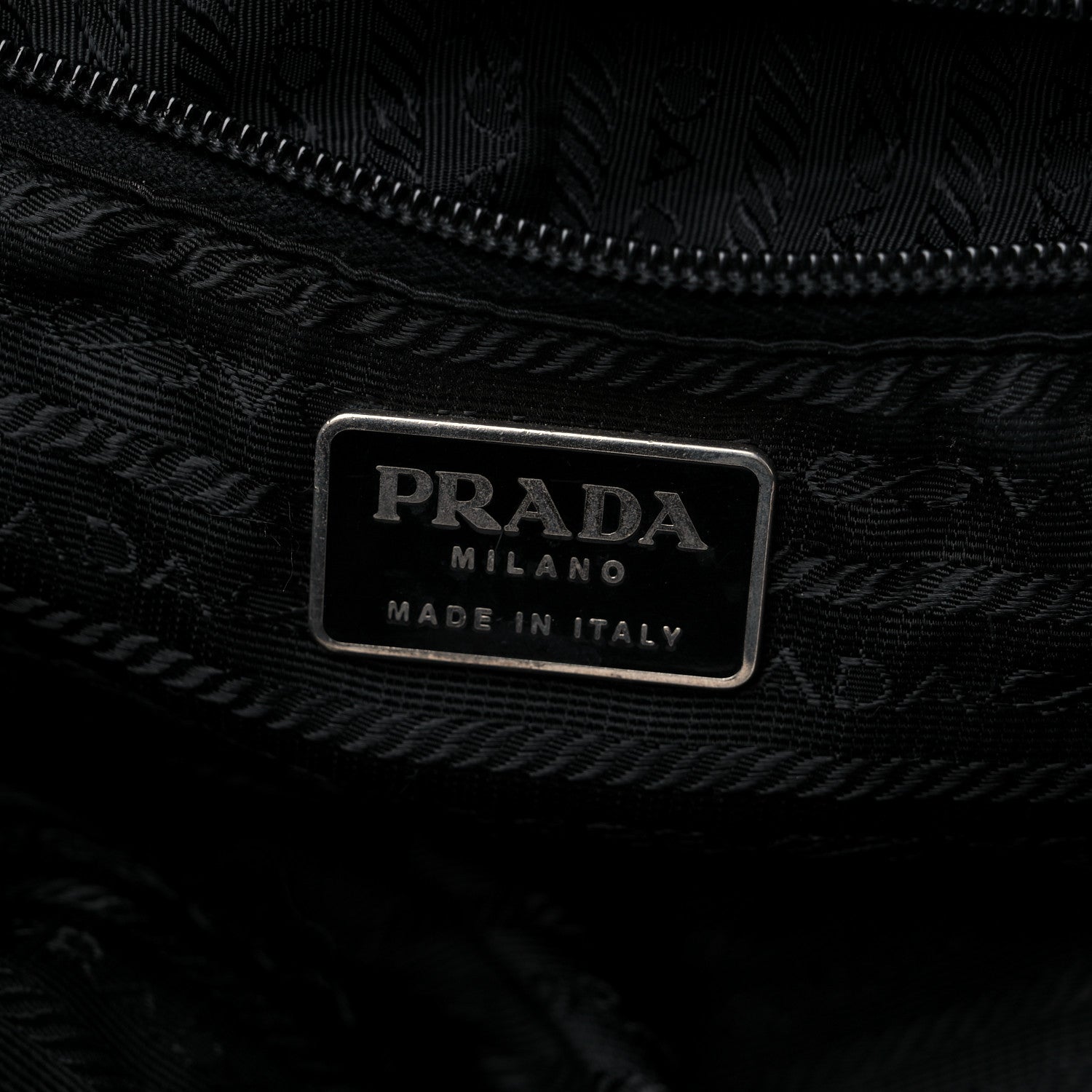 Prada Nylon Vela Medium Backpack Black 6 of 14