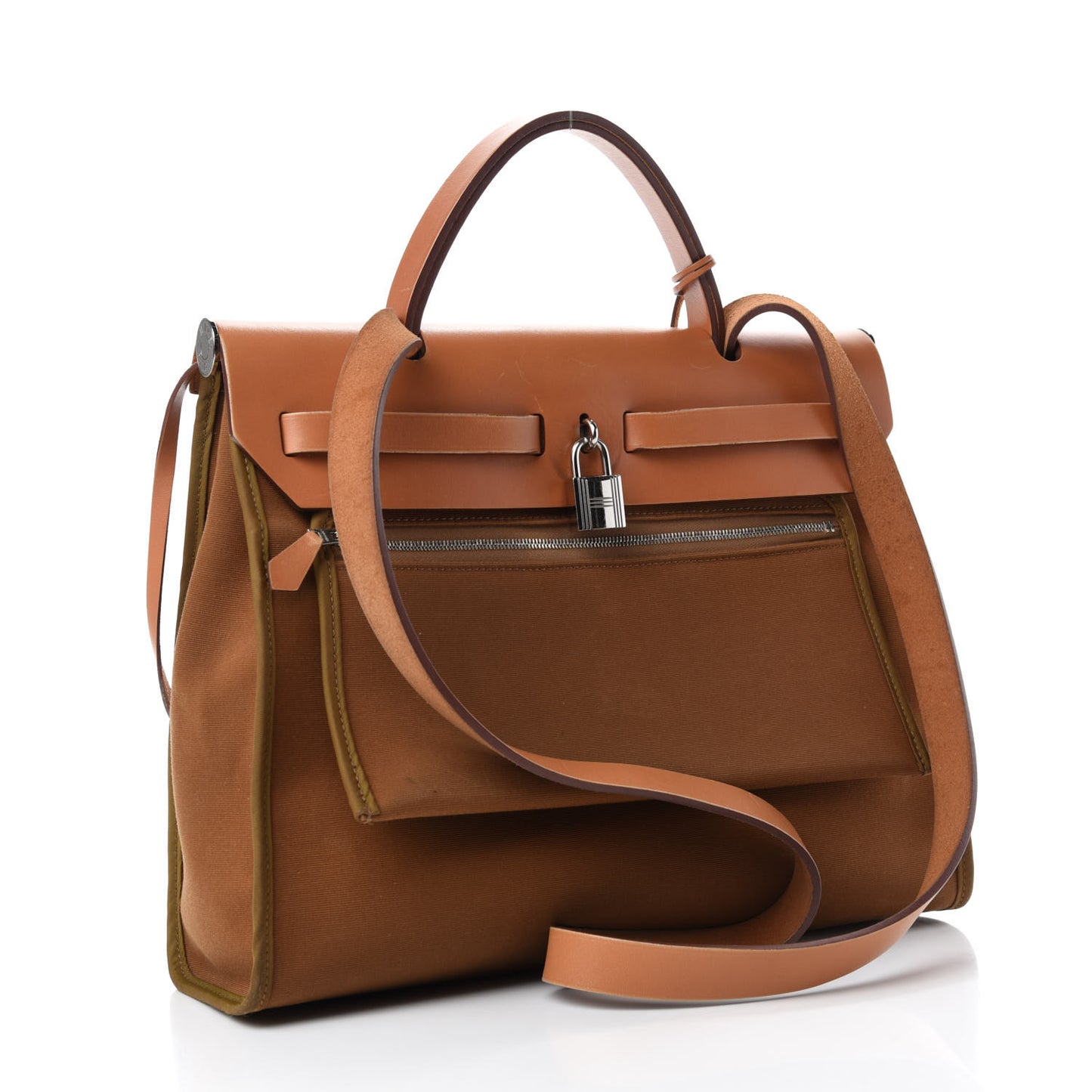 Vache Hunter Toile Herbag Zip 31 PM Alezan